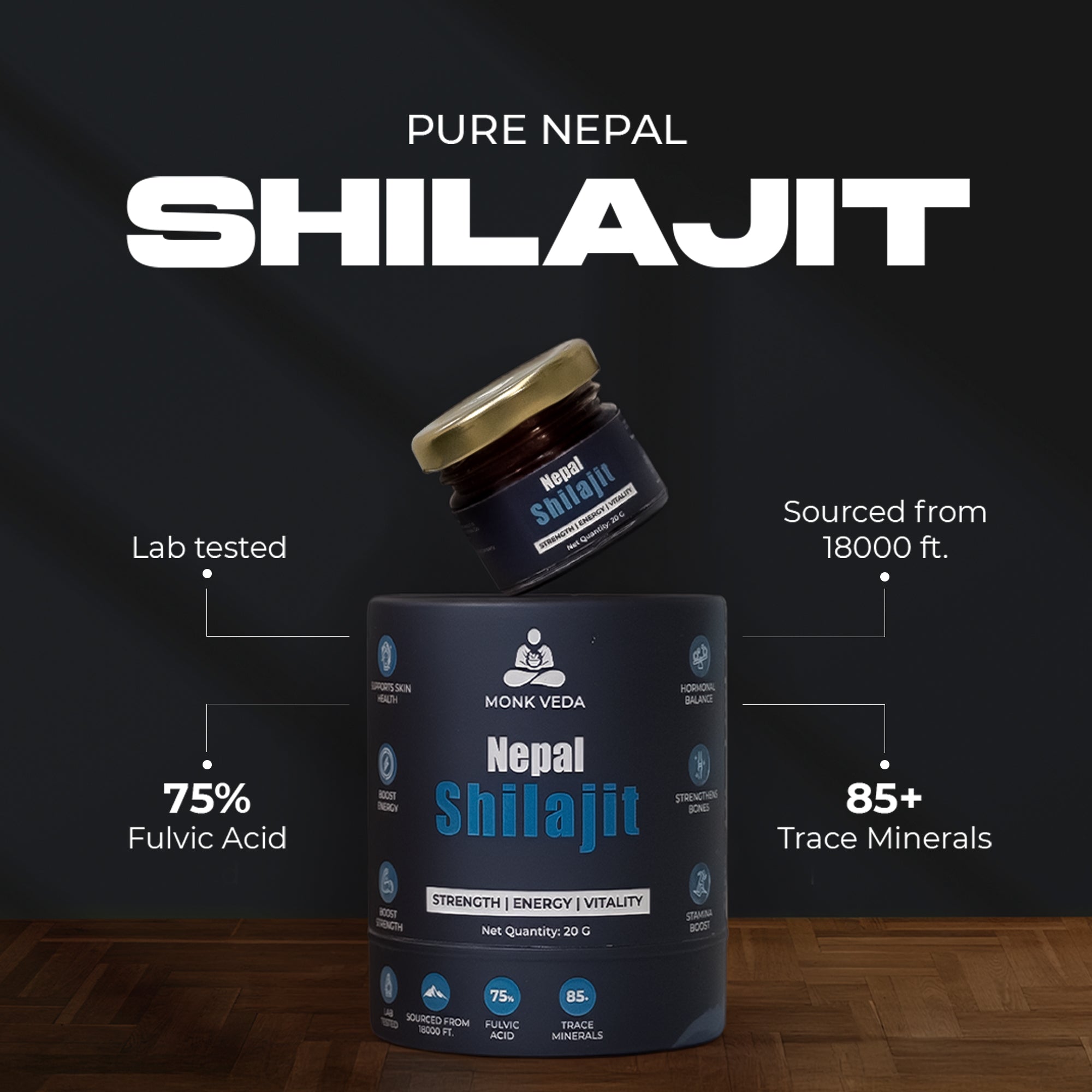 Shilajit - Monk Veda